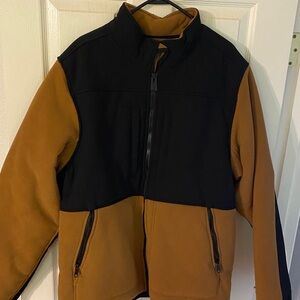 Duluth Trading Co Black and Tan Performance Jacket